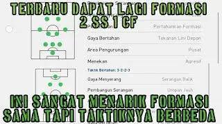 UPDATE MANAGER !! CARA MENDAPATKAN BARU !! FORMASI 2 SS 1 CF DI PES 2021 MOBILE