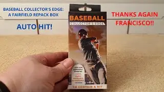 Baseball Collector's Edge Mystery Box by The Fairfield Company | THANKS AGAIN FRANCISCO!