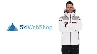 CMP, Softshell jacket zip hood, softshell ski jacket, men, white