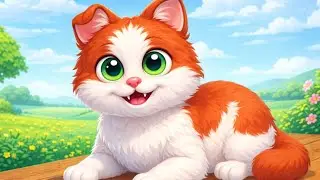 Meow Meow Billi😻|Fanny Cat Song| Learn Animal Sounds|Billi Karti Meow Meow|Hindi