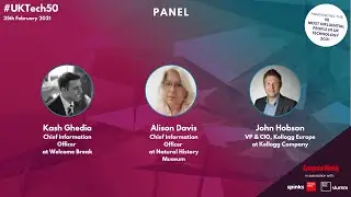 Computer Weekly panel at UKtech50 event