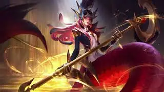 Crimson Glorious Nami | animated splash art (League of Legends: Wild Rift)