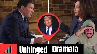 Kamala Harris Lost  Herself During  Bret Baier interview