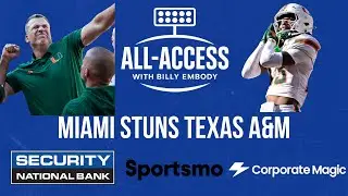 All-Access AM: Miami STUNS Texas A&M in College Football Playoff + Jeff Brohm linked to Michigan