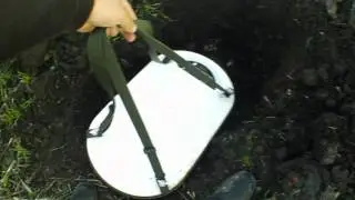 relic detector in action