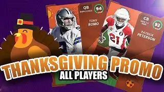 AUTUM BLAST PROMO:FREE 92 OVERALL Patrick Peterson |  PART 1: Tony Romo Master
