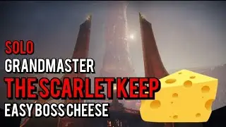 Solo Grandmaster - SCARLET KEEP - Easy Boss Strategy #destiny2 #nightfall
