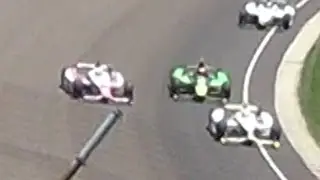 2014 Indianapolis 500: Pippa Mann Sideways at 220 MPH (HD SLOW-MO FOOTAGE)
