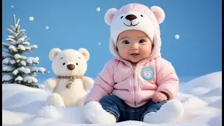 Cheerful Snow Bear Playtime 🐻❄️🎶 | Happy Snow Bears Song for Toddlers & Preschoolers