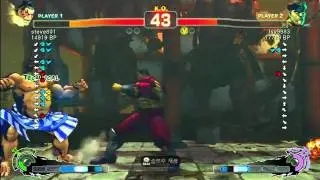 SSF4 Rank Match  steve801 (HO)  vs  Isy9983 (DI)