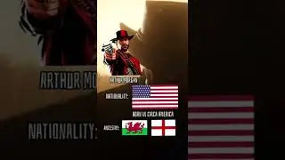 RDR2 Characters Nationality And Ancestry | #reddeadredemption #rdr2 #shorts #gaming #recommended