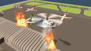 Blocky Helicopter City Heroes (by TrimcoGames) Android Gameplay [HD]