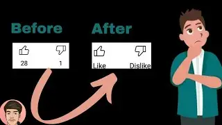 How To Hide Like And Dislike on YouTube Videos (2021)|Arain Tec