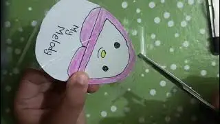 How  to make my melody egg squishy