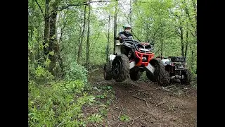 First day of POLARIS SCRAMBLER 1000XP