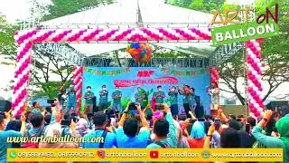 BALON DROP JARING UNTUK GATHERING PT.MMC METAL FABRICATION-ART ON BALLOON 08158819432, 08569909112