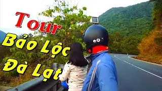 Phượt Đà Lạt - Bảo Lộc 2017 | Đường lên Linh Quy Pháp Ấn (Tui chạy Wave RS đỏ)