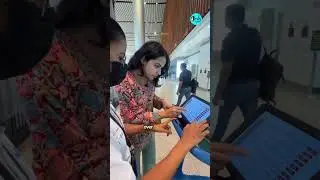 3 Unique Things At The Hyderabad Airport | Curly Tales #shorts