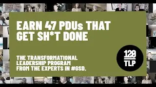 Earn PDUs with the 120VC Transformational Leadership Program