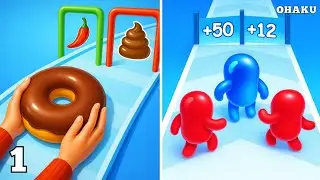 🧁🍞🧍&zwj;♂️ Bakery Stack X Join Blob Clash 3D &ndash; Stack Sweets & Build the Crowd! 😱🔥