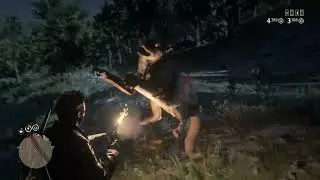 Red Dead Cougar Nearly Fatal Attack