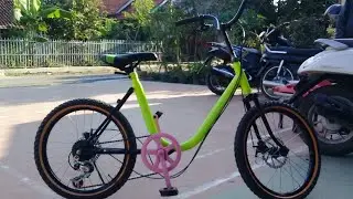 Sepeda Minion Upgrade Double Disc brake, Tampil Lebih Gesit dan Keren