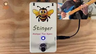 Stinger Fuzz Pedal Demo | Bumble Buzz Clone by AndysGuitarGear.co.uk