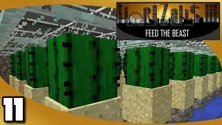 FTB Horizons 3 - Ep. 11: Simple Cactus Farm