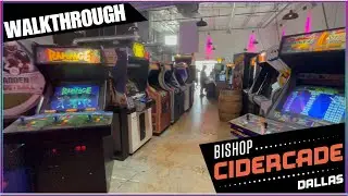 Retro Arcade Walkthrough CiderCade in Dallas,TX