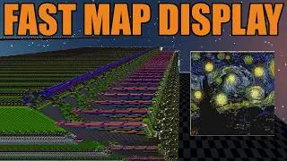 This Giant Redstone Build plays Color Video !