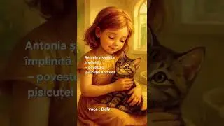Antonia și dorința &icirc;mplinită &ndash; povestea pisicuței Andreea #cartiaudio #povestiaudio