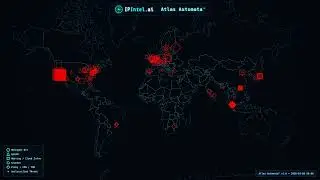 Global Cyber Threat Activity - 24h Timelapse (Jan 6)