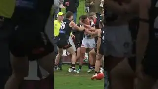 Jack Ginnivan 3 on 1 fight at Frankston😱🥊 #afl #aussierulesfootball #sport #australianfootball