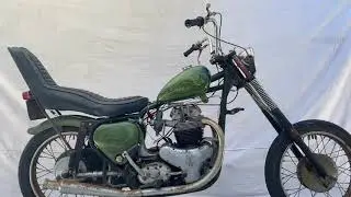 1961 BSA A10 Super Rocket Custom Chopper. For sale