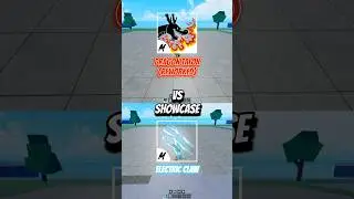 Dragon Talon Rework vs Electric Claw #bloxfruit #roblox #dispecs #bloxfruits