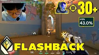 BIND! 30 ELIMS! DRX FLASHBACK KAY/O VALORANT RANKED GAMEPLAY [APAC]