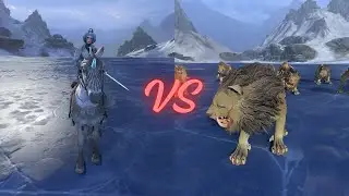 TOTALWAR WARHAMMER 3: FROST MAIDEN (TEMPEST) - WARHORSE VS SABRETUSK PACK