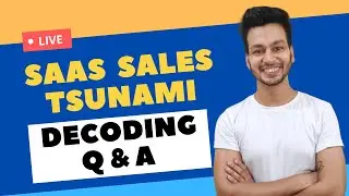 Live Q & A | SaaS Sales | Pratik Pandey | Decoding #SaaS and #Sales