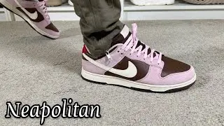 Обзор Nike Dunk Low Neapolitan и пешие прогулки