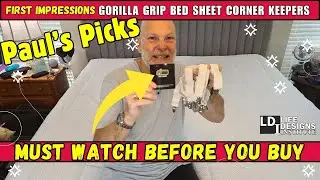 Paul's Picks: Gorilla Grip Sheet Holders: Keep Sheets Locked Down Like They Mean It 🛏️💪