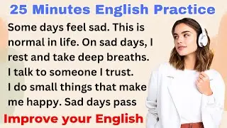 25 Minutes English Speaking Practice | Improve your English | Level 1 | Shadowing Method