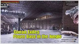 Jungle Base Conan Exiles old base glitched had to move & how to stop game crashing on ps5