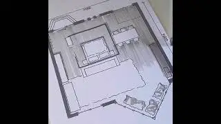 Plattegrond inkleuren met Copic markers