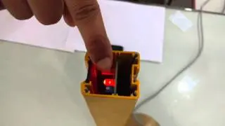 safety light curtain- Settings for sensing range