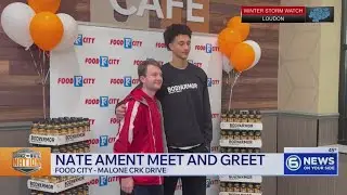 Nate Ament meets Vol Nation at Knoxville meet-and-greet