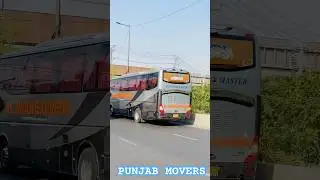 Al Awan Express on Punjab Movers | Fast Yutong Bus at General Bus Stand Lahore