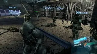 Resident Evil 6 mercenaries no mercy duo - Rooftop Mission - Vector & Rebecca