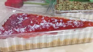 تشيز كيك بالجبنه القريش بدون فرن بدون بيض بدون تعقيدات اقتصادي وسريع وناجح جدا