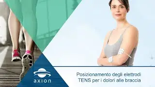 Posizionamento degli elettrodi TENS  per i dolori alle braccia
