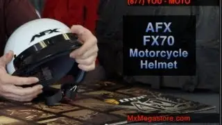 2014 AFX FX70 Motorcycle Helmet Review at MxMegastore.com